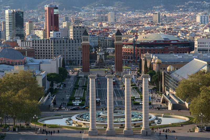 Barcelona, Spain cityscape